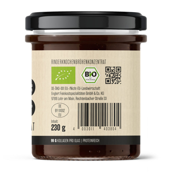 BIO Bone Base Rinderknochenbrühenkonzentrat, 230g / Glas